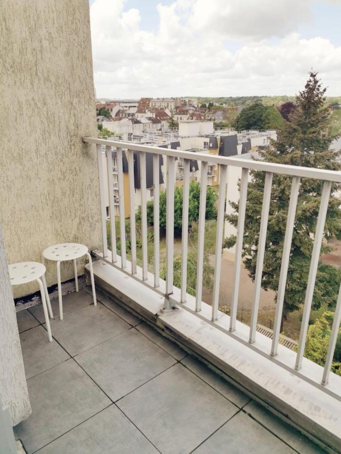 Suite Athena - Melun Gare Rer - Studio Avec Balcon Et Parking Buitenkant foto