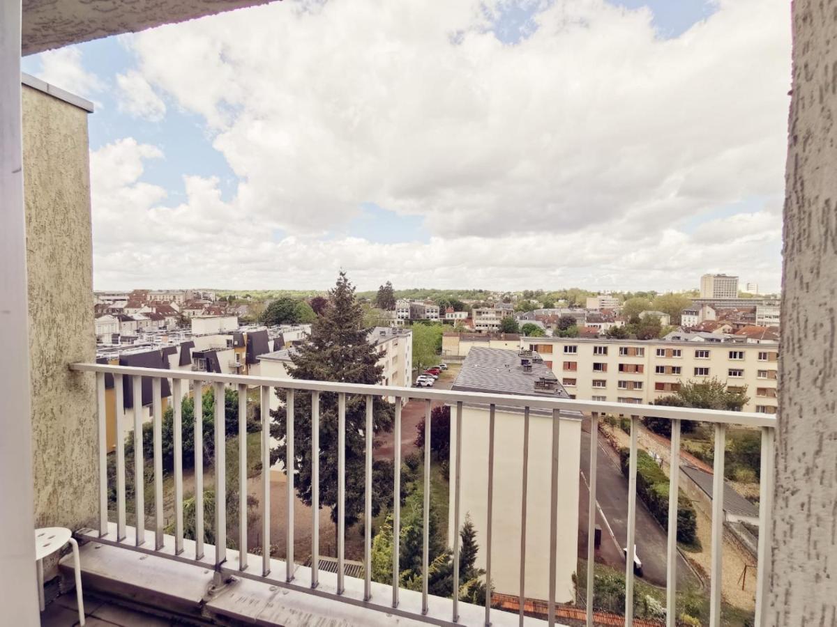 Suite Athena - Melun Gare Rer - Studio Avec Balcon Et Parking Buitenkant foto